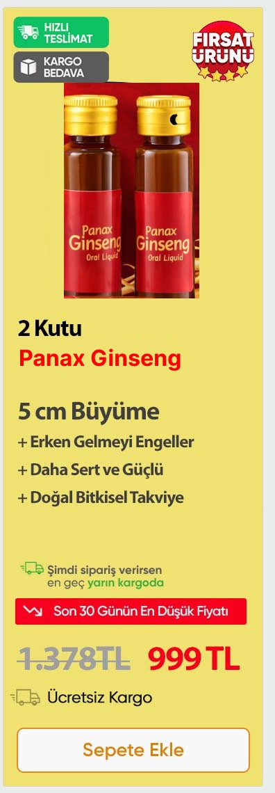 2 Kutu Panax Ginseng